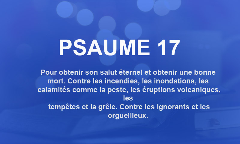 psaume 17